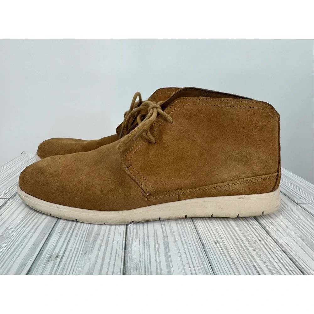 UGG Men's Dustin Suede‎ Chukka Boots Brown Lace Up Ankle Boots Size 11
